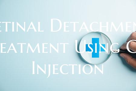 Retinal Detachment Treatment Using Gas Injection